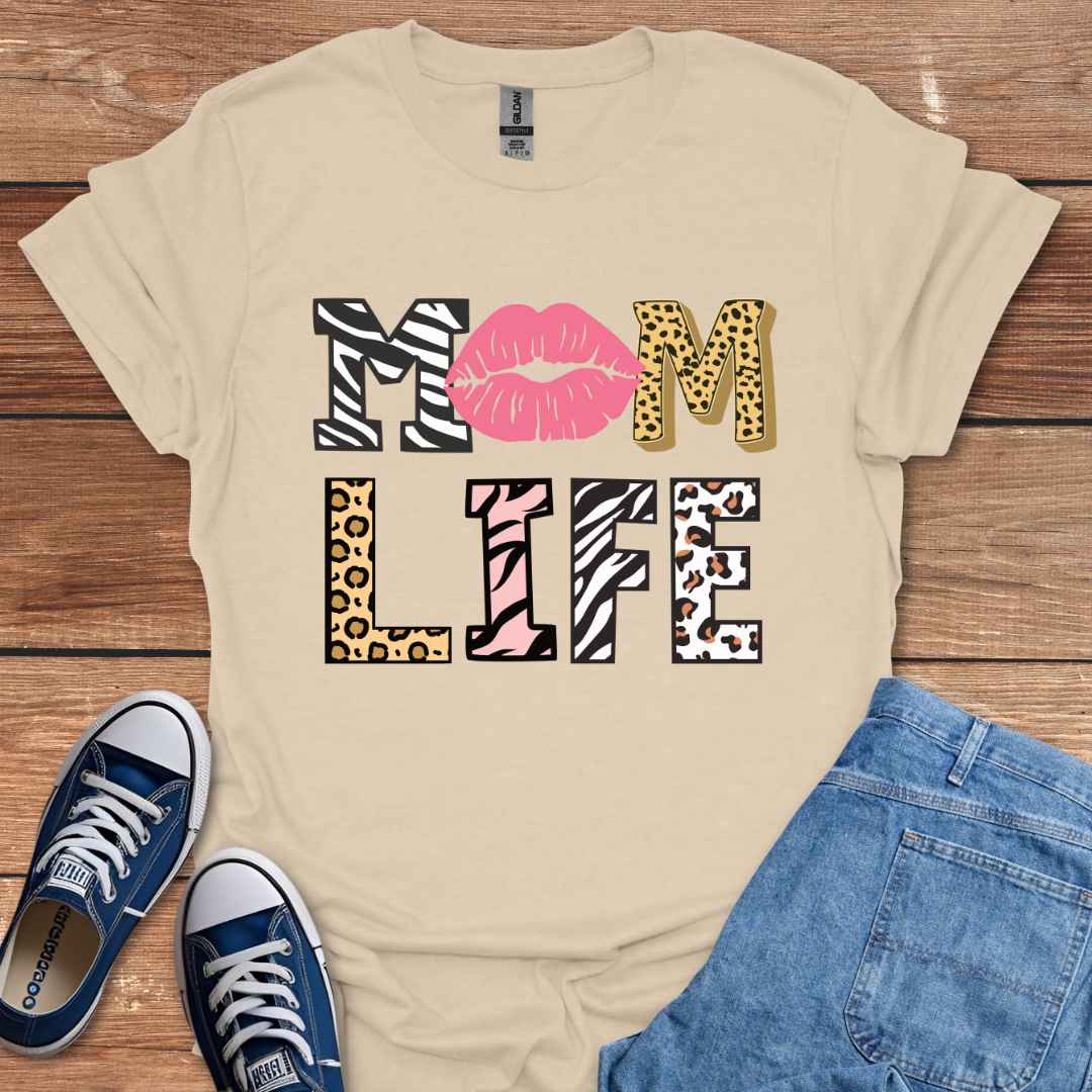 Mom Life Graphic T-Shirt
