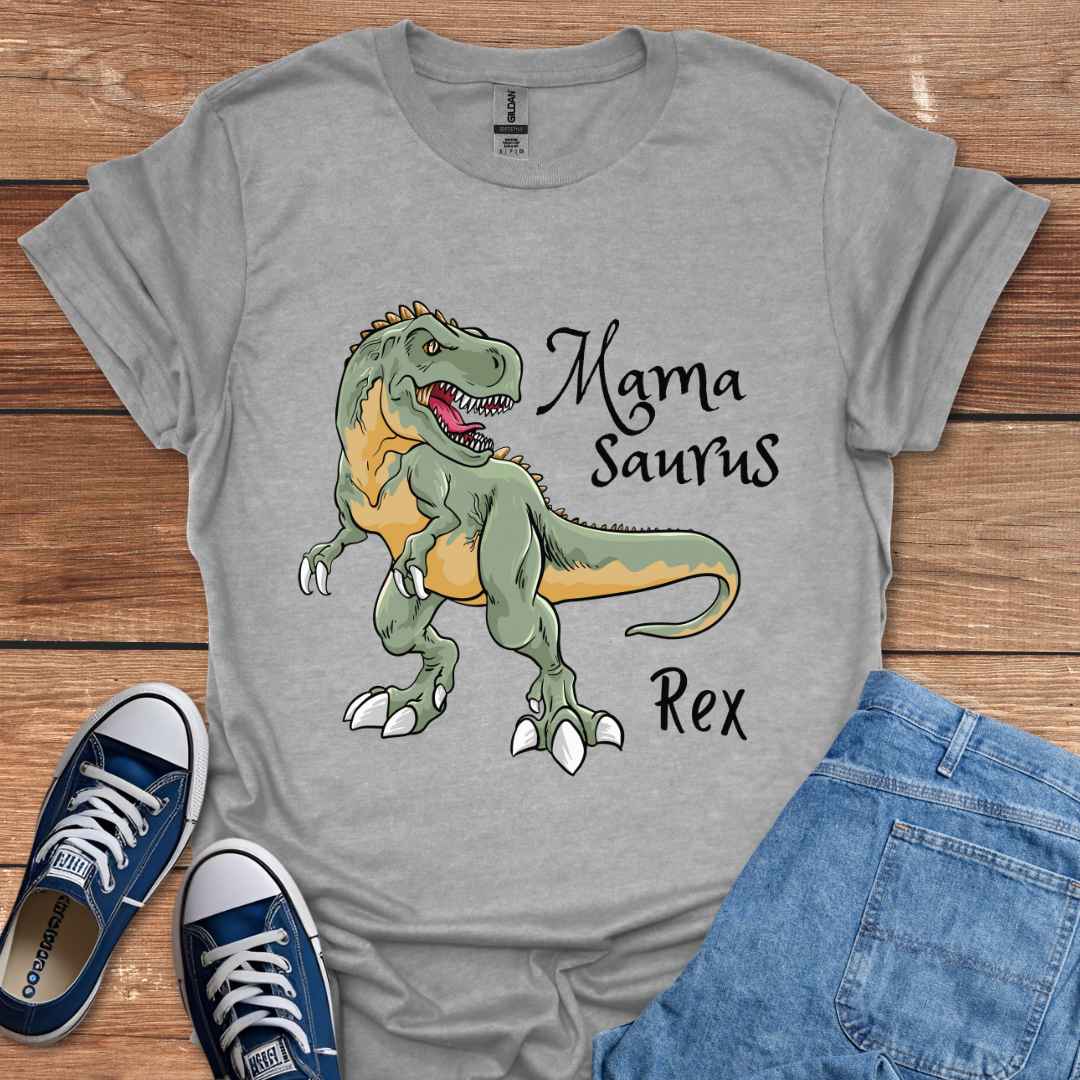 Mama Saurus Rex Graphic T-Shirt