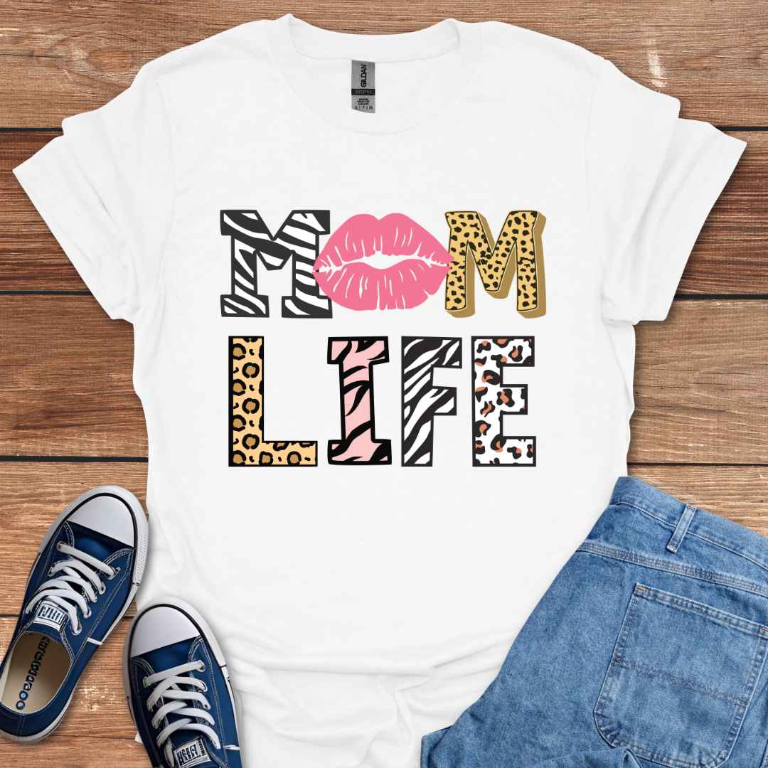 Mom Life Graphic T-Shirt