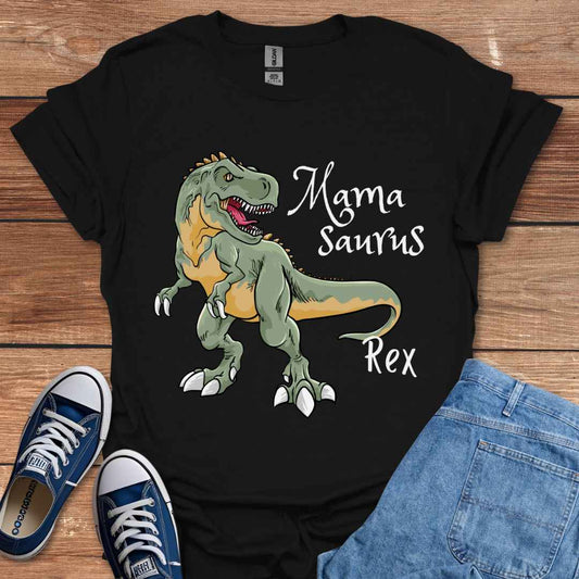 Mama Saurus Rex Graphic T-Shirt