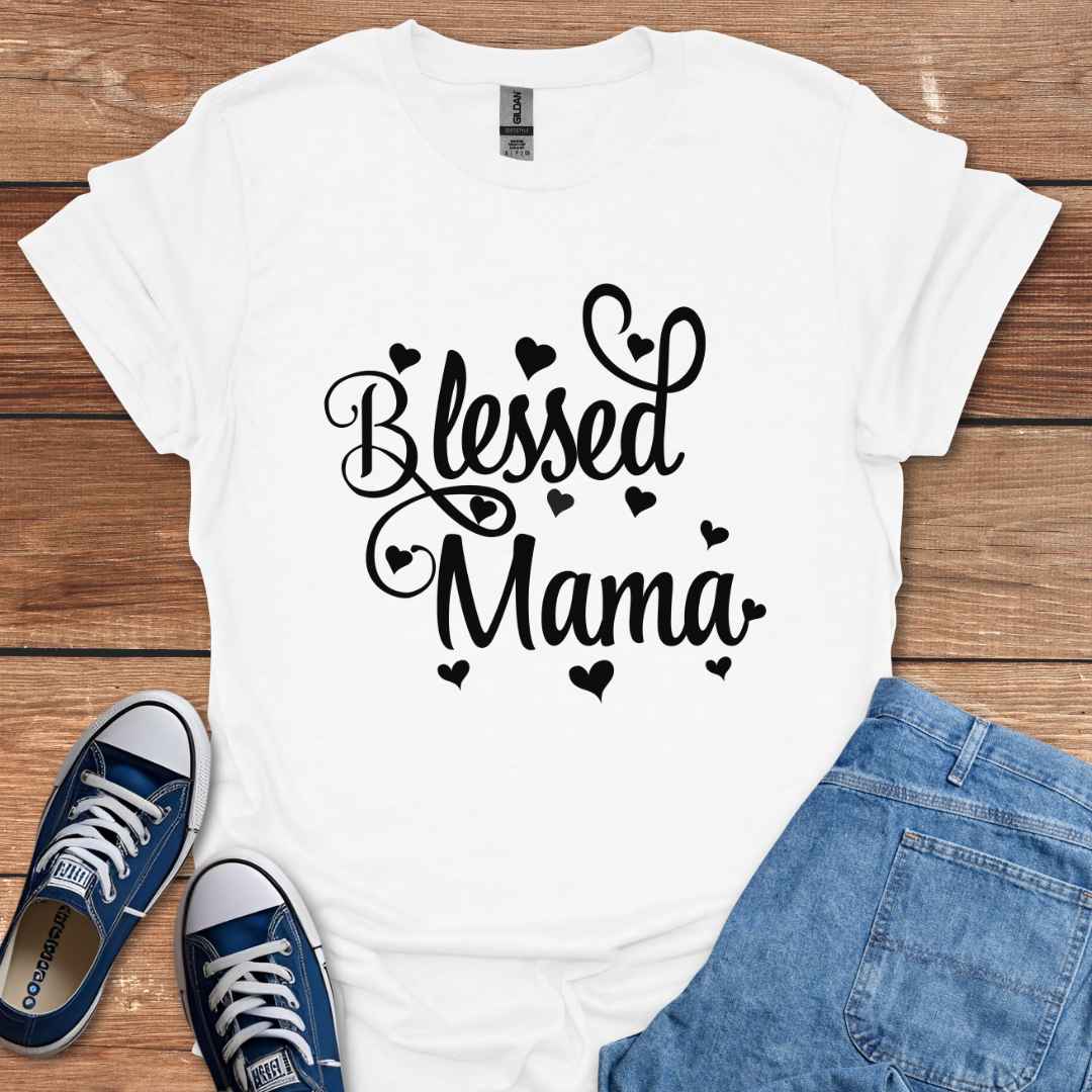 Blessed Mama Graphic T-Shirt