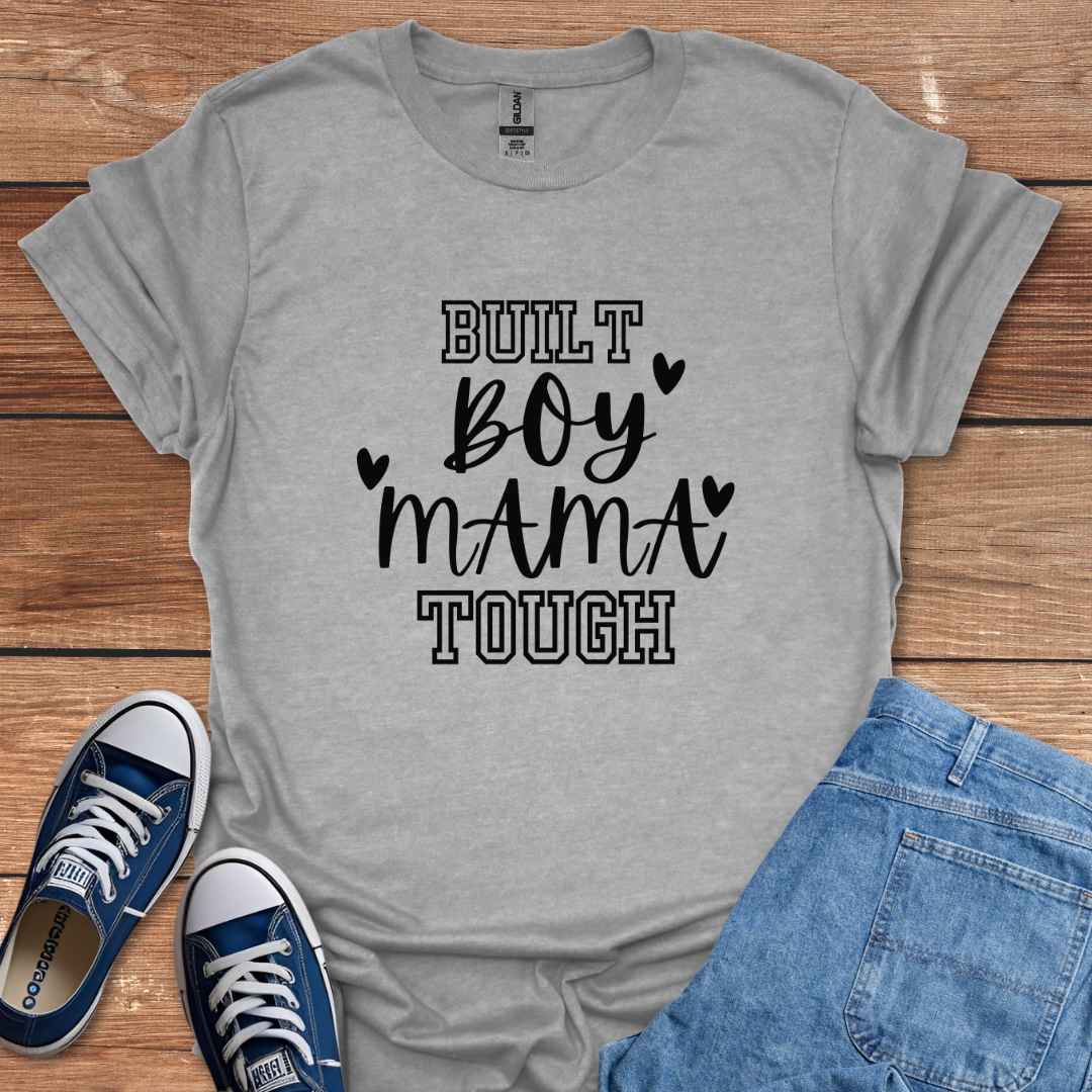 Built Boy Mama Tough Graphic T-Shirt