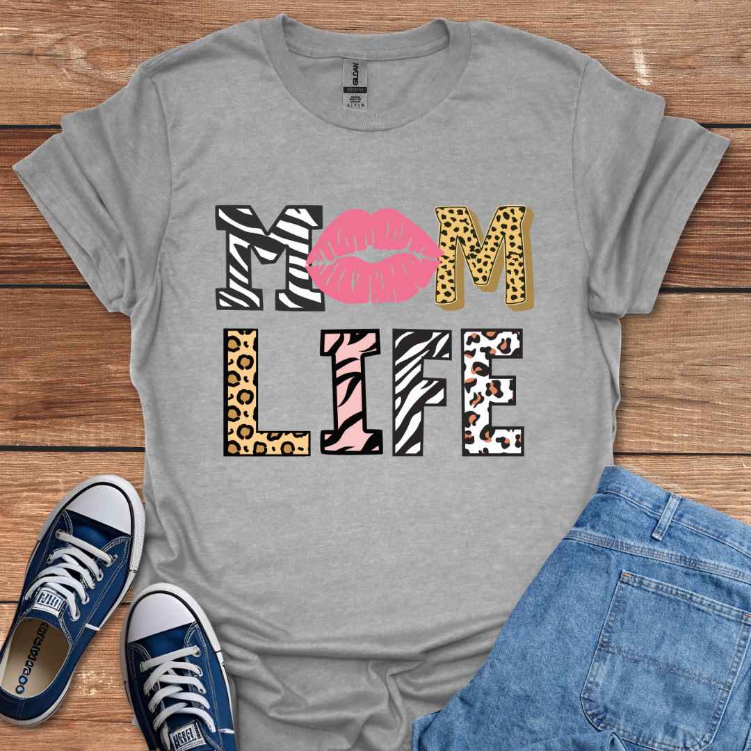 Mom Life Graphic T-Shirt