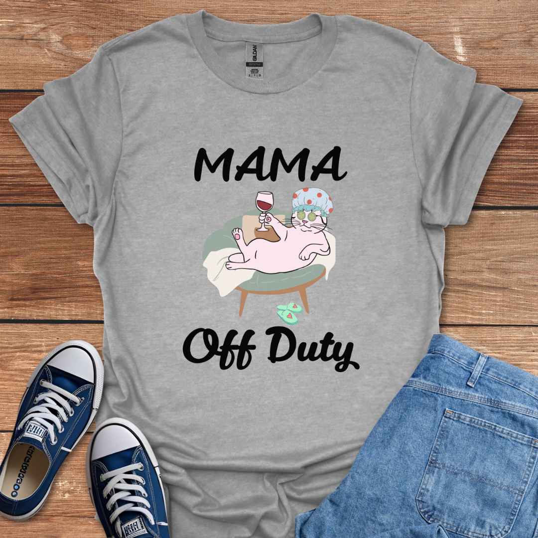 Mama Off Duty Graphic T-Shirt
