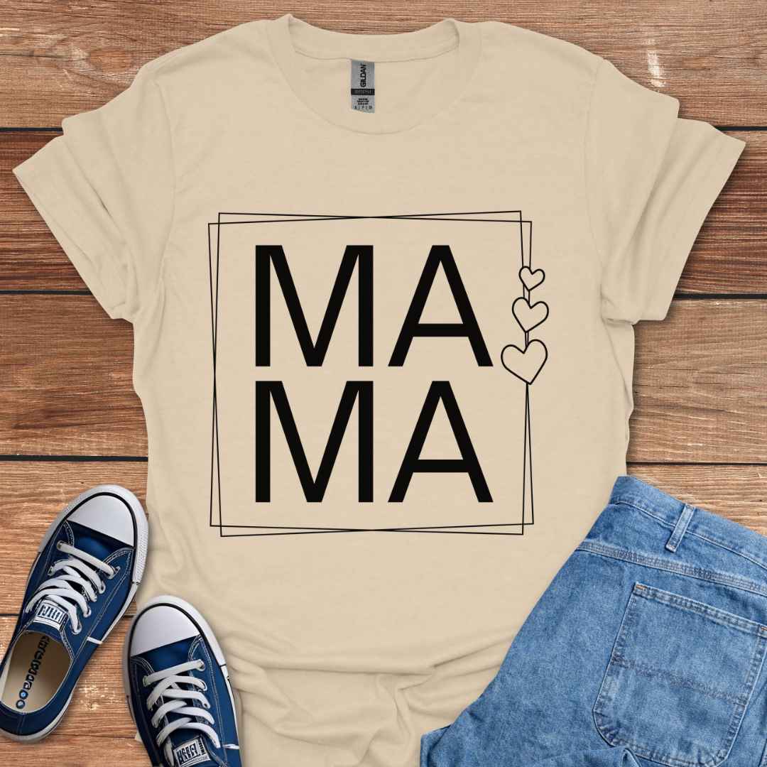 MaMa and Heart T-Shirt