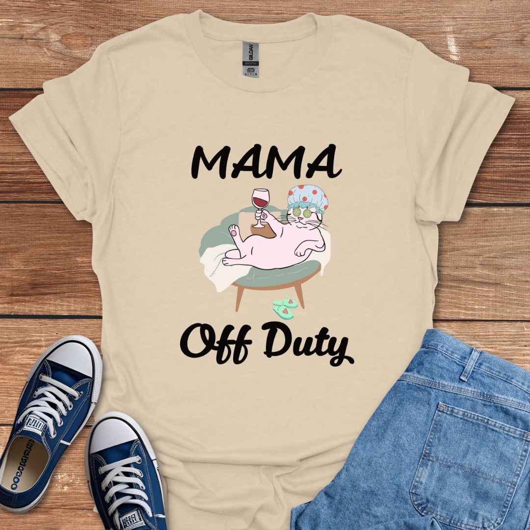 Mama Off Duty Graphic T-Shirt