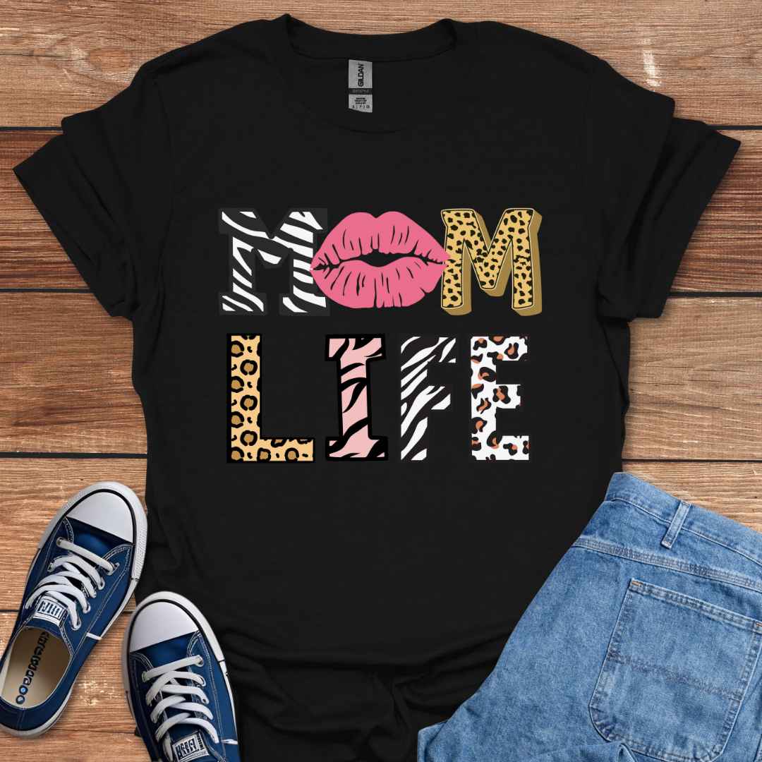 Mom Life Graphic T-Shirt