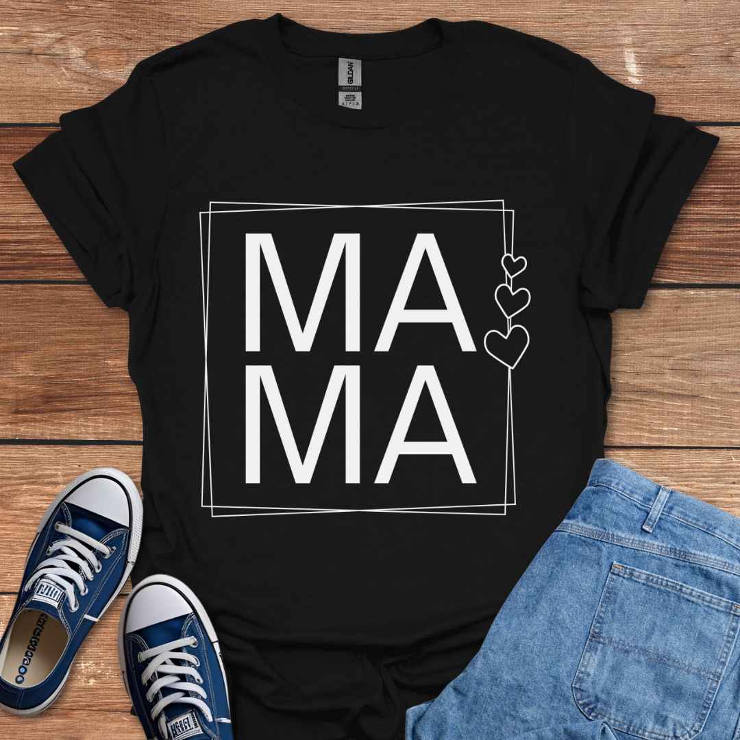 MaMa and Heart T-Shirt