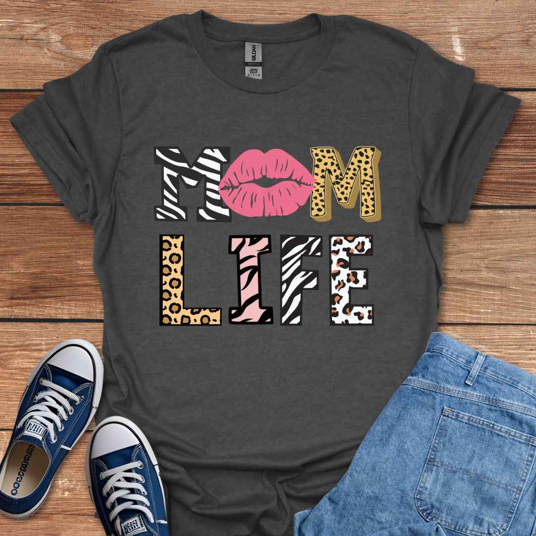 Mom Life Graphic T-Shirt