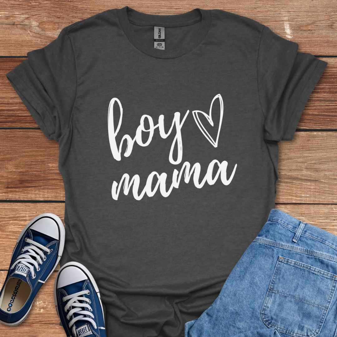Boy Mama Graphic T-Shirt