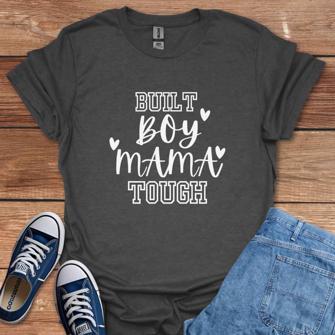Built Boy Mama Tough Graphic T-Shirt