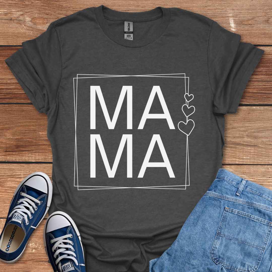MaMa and Heart T-Shirt