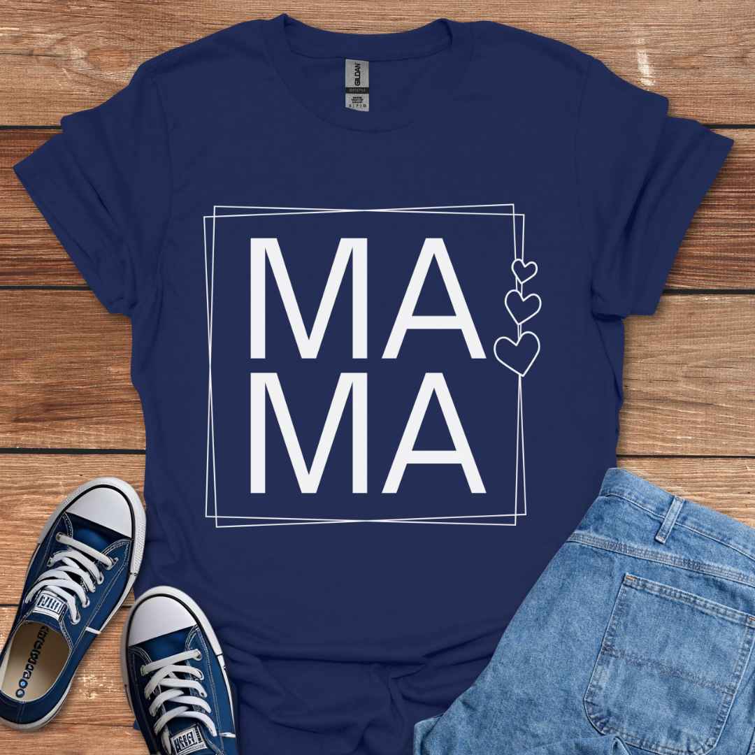 MaMa and Heart T-Shirt