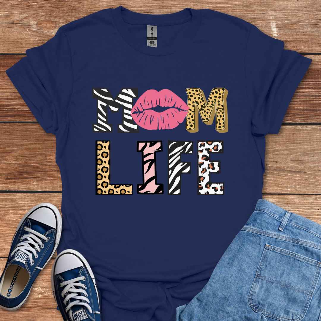 Mom Life Graphic T-Shirt
