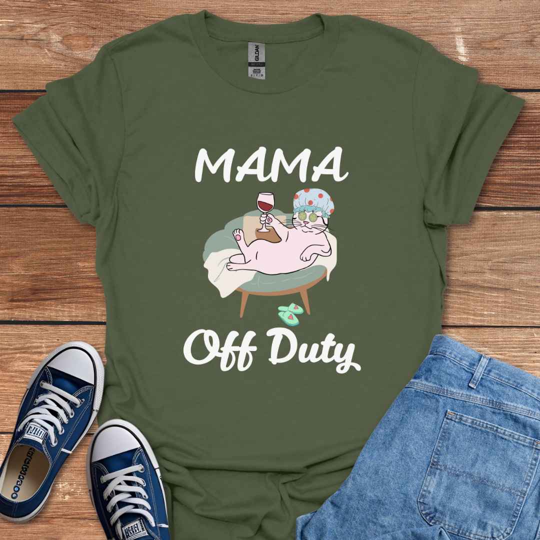 Mama Off Duty Graphic T-Shirt
