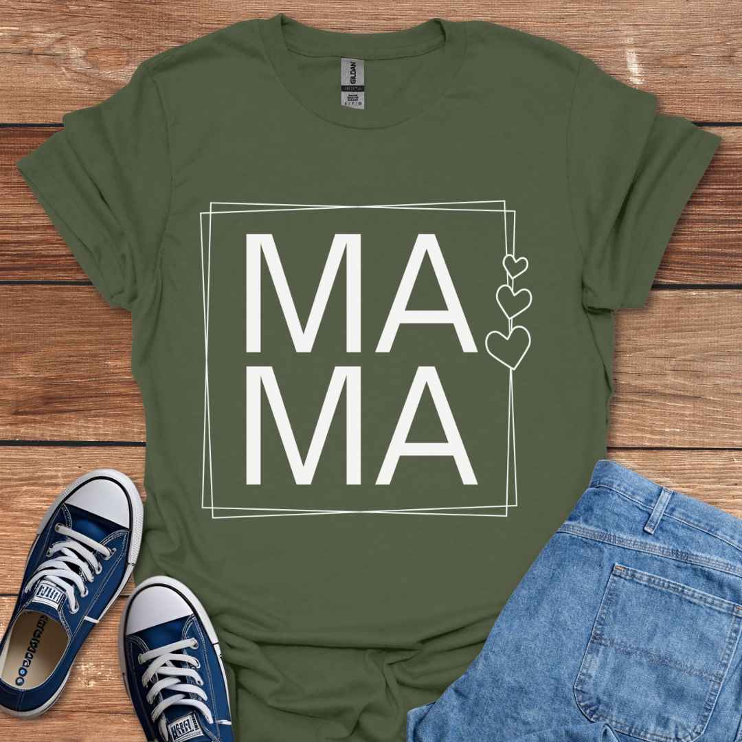 MaMa and Heart T-Shirt
