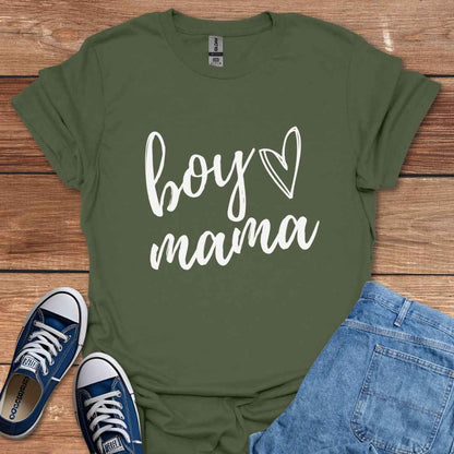 Boy Mama Graphic T-Shirt