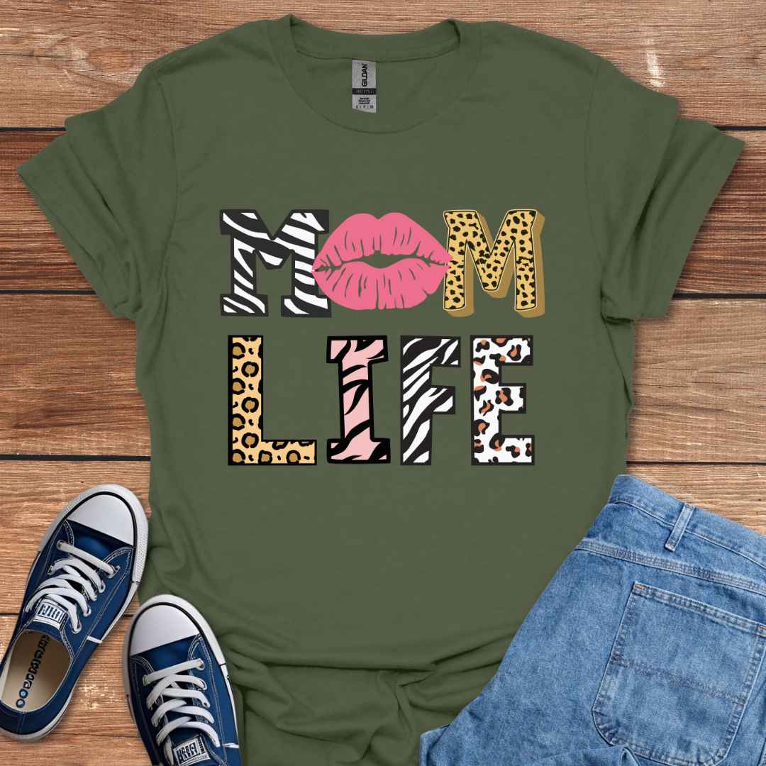 Mom Life Graphic T-Shirt